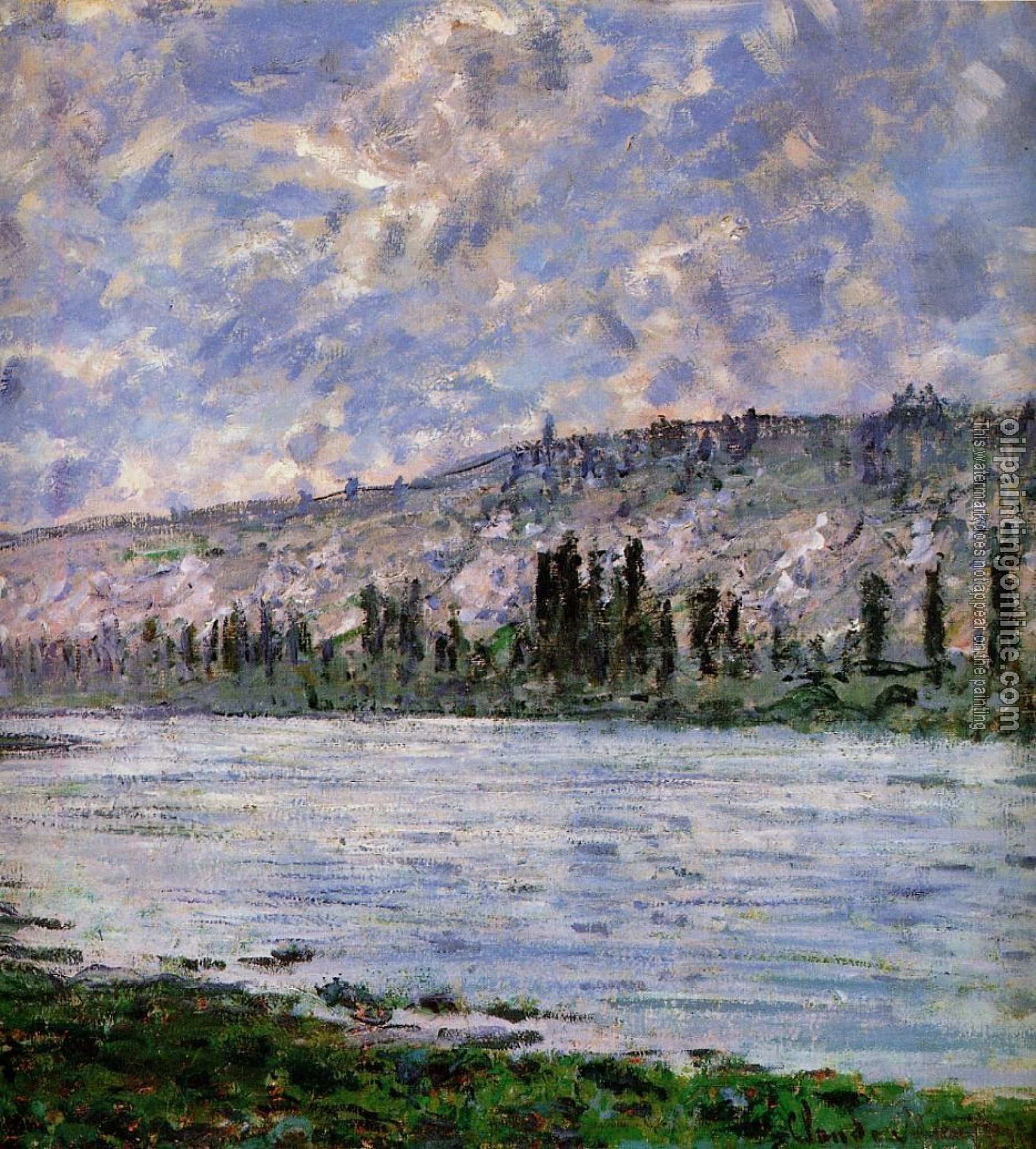 Monet, Claude Oscar - The Seine at Vetheuil